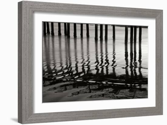 Pier Pilings 14-Lee Peterson-Framed Photographic Print
