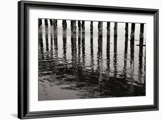 Pier Pilings 15-Lee Peterson-Framed Photographic Print