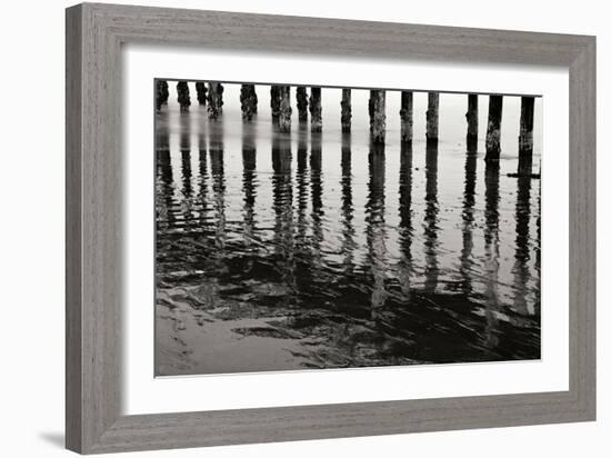 Pier Pilings 15-Lee Peterson-Framed Photographic Print