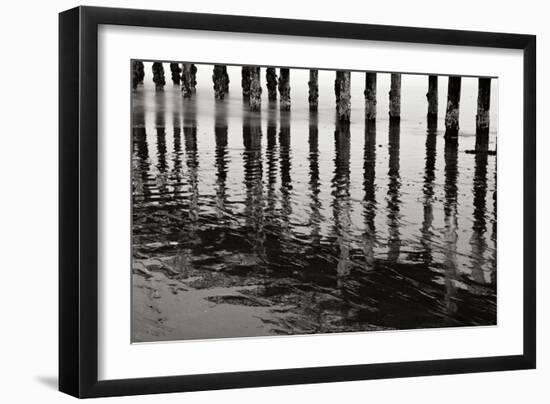 Pier Pilings 15-Lee Peterson-Framed Photographic Print