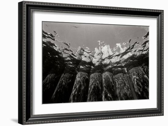 Pier Pilings 1-Lee Peterson-Framed Photographic Print