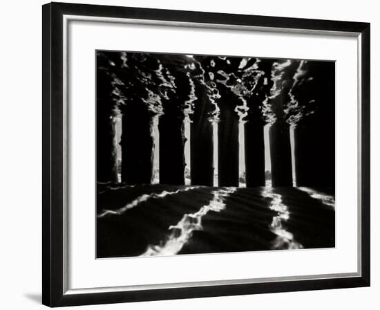 Pier Pilings 4-Lee Peterson-Framed Photographic Print