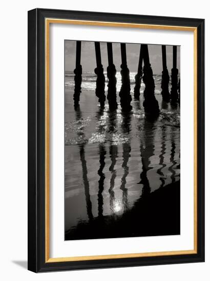 Pier Pilings 9-Lee Peterson-Framed Photographic Print