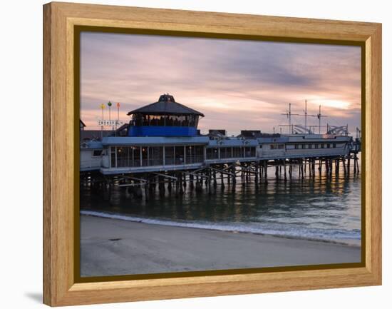 Pier, Redondo Beach, California, United States of America, North America-Richard Cummins-Framed Premier Image Canvas