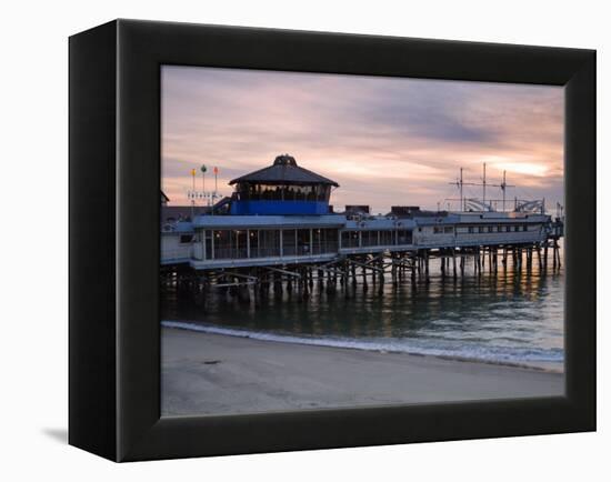 Pier, Redondo Beach, California, United States of America, North America-Richard Cummins-Framed Premier Image Canvas