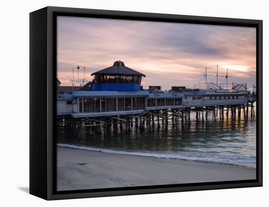 Pier, Redondo Beach, California, United States of America, North America-Richard Cummins-Framed Premier Image Canvas