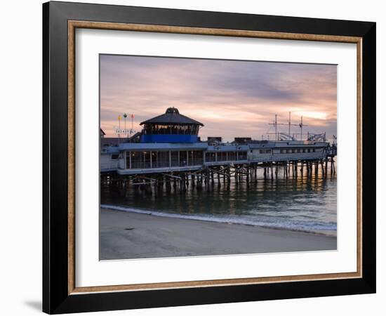 Pier, Redondo Beach, California, United States of America, North America-Richard Cummins-Framed Photographic Print