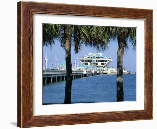 Pier, St. Petersburg, Gulf Coast, Florida, USA-J Lightfoot-Framed Photographic Print