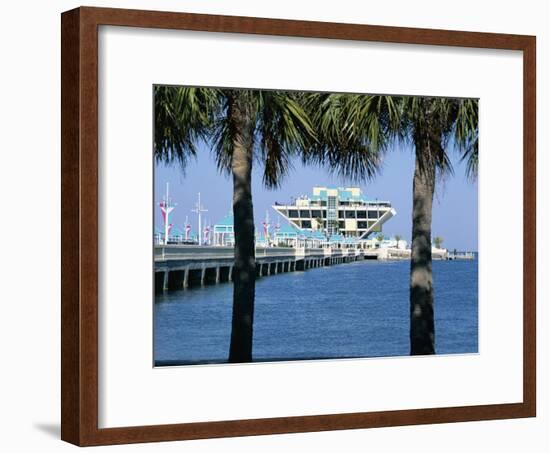 Pier, St. Petersburg, Gulf Coast, Florida, USA-J Lightfoot-Framed Photographic Print