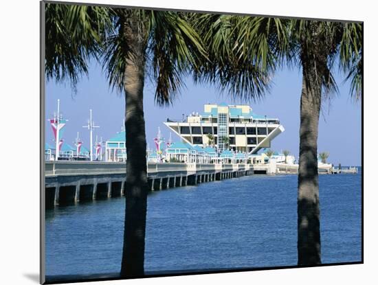 Pier, St. Petersburg, Gulf Coast, Florida, USA-J Lightfoot-Mounted Photographic Print