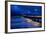 Pier Timmendorfer Strand, Dusk, Fog-Thomas Ebelt-Framed Photographic Print