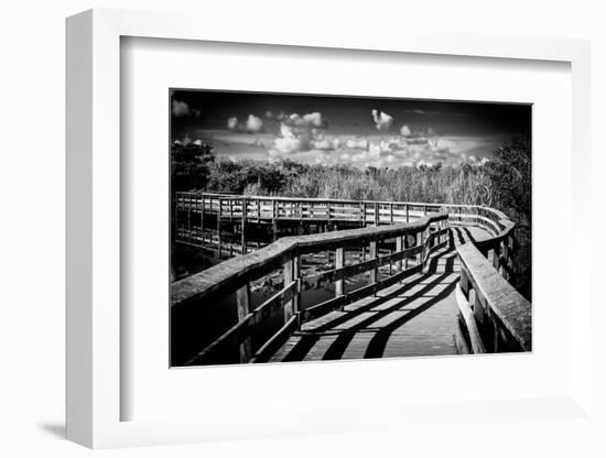 Pier Trail - Everglades National Park - Unesco World Heritage Site - Florida - USA-Philippe Hugonnard-Framed Photographic Print