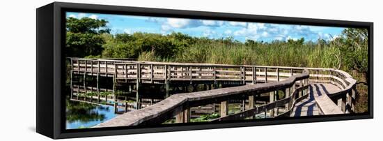 Pier Trail - Everglades National Park - Unesco World Heritage Site - Florida - USA-Philippe Hugonnard-Framed Premier Image Canvas