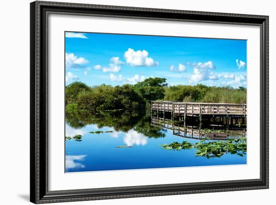 Pier Trail - Everglades National Park - Unesco World Heritage Site - Florida - USA-Philippe Hugonnard-Framed Photographic Print