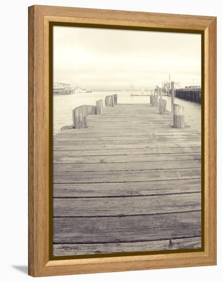 Pier View I-Jairo Rodriguez-Framed Premier Image Canvas