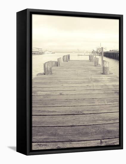 Pier View I-Jairo Rodriguez-Framed Premier Image Canvas