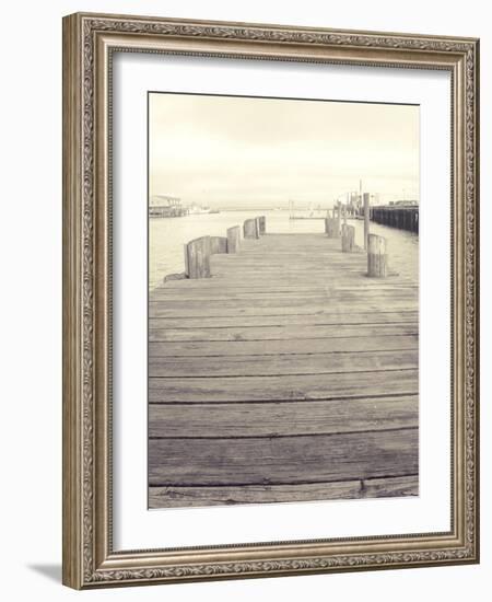 Pier View I-Jairo Rodriguez-Framed Photographic Print