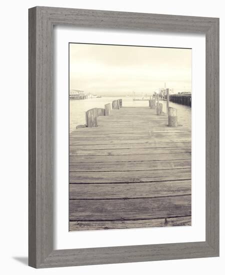 Pier View I-Jairo Rodriguez-Framed Photographic Print