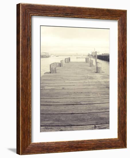 Pier View I-Jairo Rodriguez-Framed Photographic Print