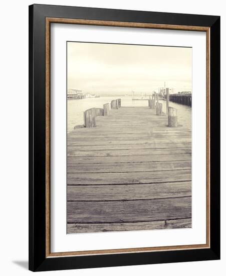 Pier View I-Jairo Rodriguez-Framed Photographic Print