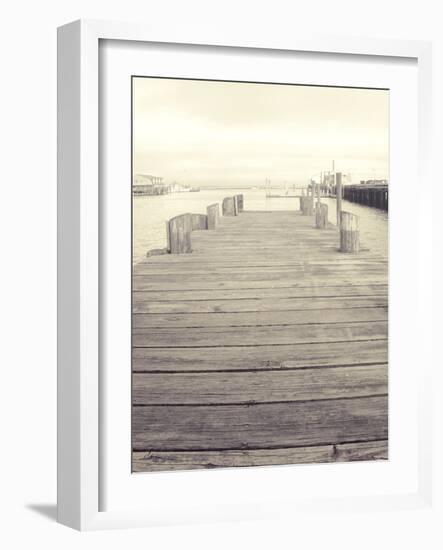 Pier View I-Jairo Rodriguez-Framed Photographic Print