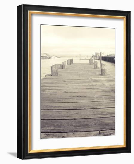 Pier View I-Jairo Rodriguez-Framed Photographic Print