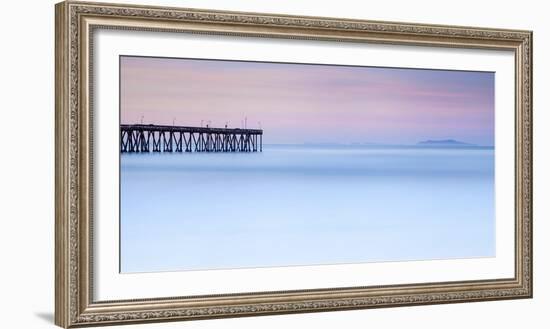 Pier View to The Islands-Chris Moyer-Framed Photographic Print