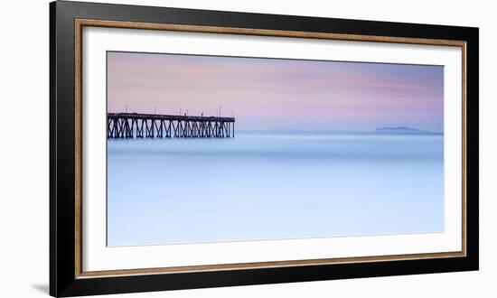 Pier View to The Islands-Chris Moyer-Framed Photographic Print