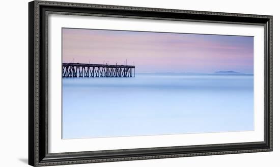 Pier View to The Islands-Chris Moyer-Framed Photographic Print