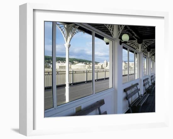 Pier, Weston-Super-Mare, Somerset, England, United Kingdom-Julia Bayne-Framed Photographic Print