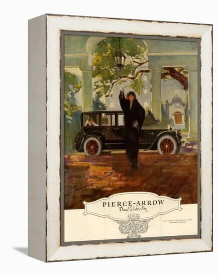 Pierce-Arrow, Magazine Advertisement, USA, 1920-null-Framed Premier Image Canvas