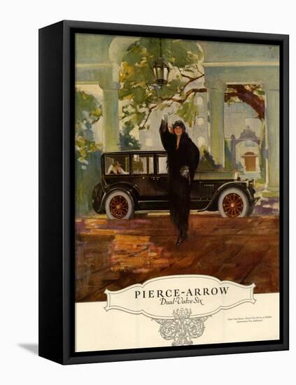 Pierce-Arrow, Magazine Advertisement, USA, 1920-null-Framed Premier Image Canvas