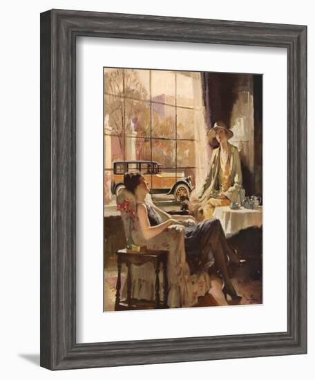 Pierce-Arrow, Magazine Advertisement , USA, 1920-null-Framed Giclee Print