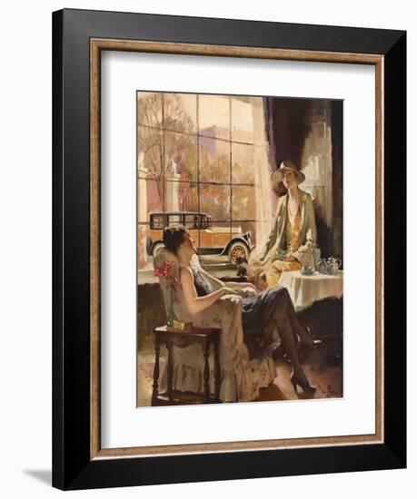 Pierce-Arrow, Magazine Advertisement , USA, 1920-null-Framed Giclee Print