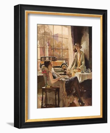 Pierce-Arrow, Magazine Advertisement , USA, 1920-null-Framed Giclee Print