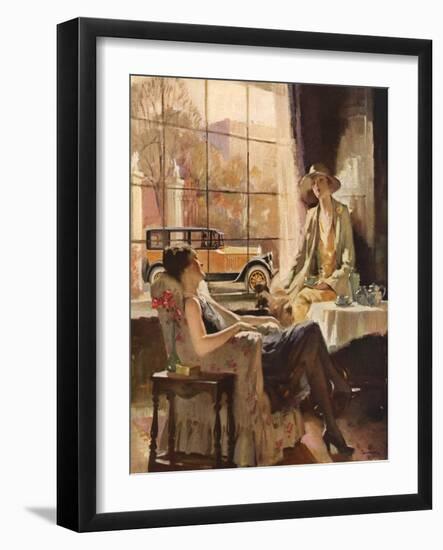 Pierce-Arrow, Magazine Advertisement , USA, 1920-null-Framed Giclee Print