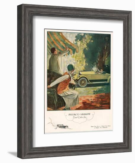 Pierce Arrow, Magazine Advertisement, USA, 1925-null-Framed Giclee Print