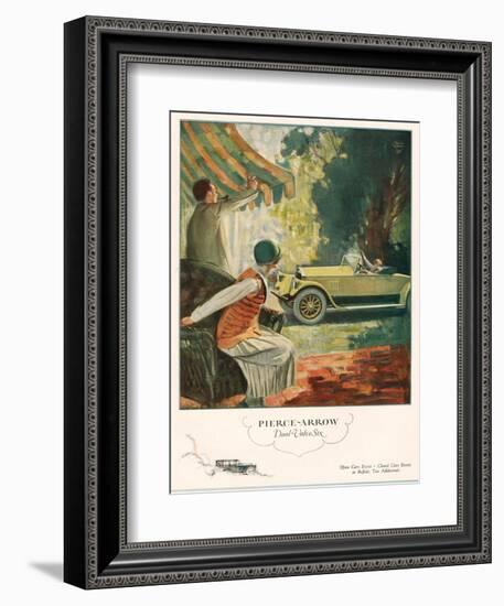 Pierce Arrow, Magazine Advertisement, USA, 1925-null-Framed Giclee Print