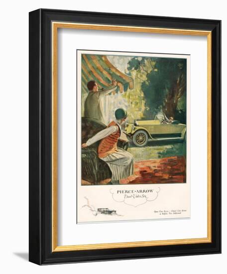 Pierce Arrow, Magazine Advertisement, USA, 1925--Framed Giclee Print