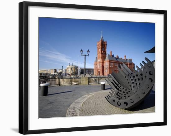 Pierhead Building, Cardiff Bay, Cardiff, Wales-Alan Copson-Framed Photographic Print