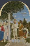 The Baptism of Christ, 1450S-Piero della Francesca-Framed Giclee Print