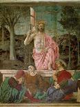 The Resurrection of Christ, 1463-65, Fresco-Piero della Francesca-Framed Giclee Print