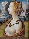 Andromeda Freed by Perseus (With Perseus Slaying the Dragon)-Piero di Cosimo-Framed Giclee Print