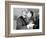 Pierre and Claude Brasseur Kissing-Marcel Begoin-Framed Photographic Print