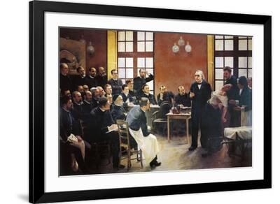 Affiche Décorative 'Une Leçon Avec Le Docteur Charcot' De Pierre André Brouillet - 60x90 Cm, Toile HD - Art Mural Pour Maison