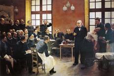 A Clinical Lesson with Doctor Charcot at the Salpetriere, 1887-Pierre Andre Brouillet-Framed Premier Image Canvas