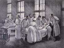 A Clinical Lesson with Doctor Charcot at the Salpetriere, 1887-Pierre Andre Brouillet-Framed Premier Image Canvas