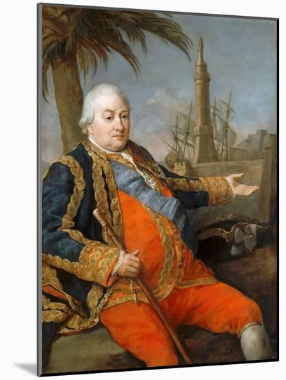 Pierre André De Suffren De Saint Tropez (1729-178)-Pompeo Girolamo Batoni-Mounted Giclee Print