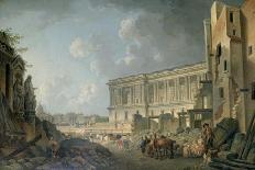 L'Arc De Triomphe, C1740-1807-Pierre Antoine De Machy-Framed Giclee Print