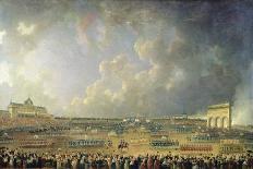 The Festival of the Supreme Being at the Champ De Mars, 8th June 1794 (20 Prairial Year II)-Pierre-Antoine Demachy-Giclee Print